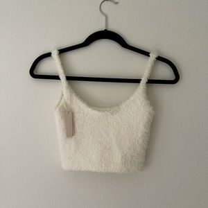 SKIMS NWT Cozy Knit Bralette Cream 🤍